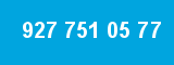 927 751 05 77 927 751 05 77